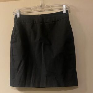 Banana Republic Elegant Black Pencil Skirt